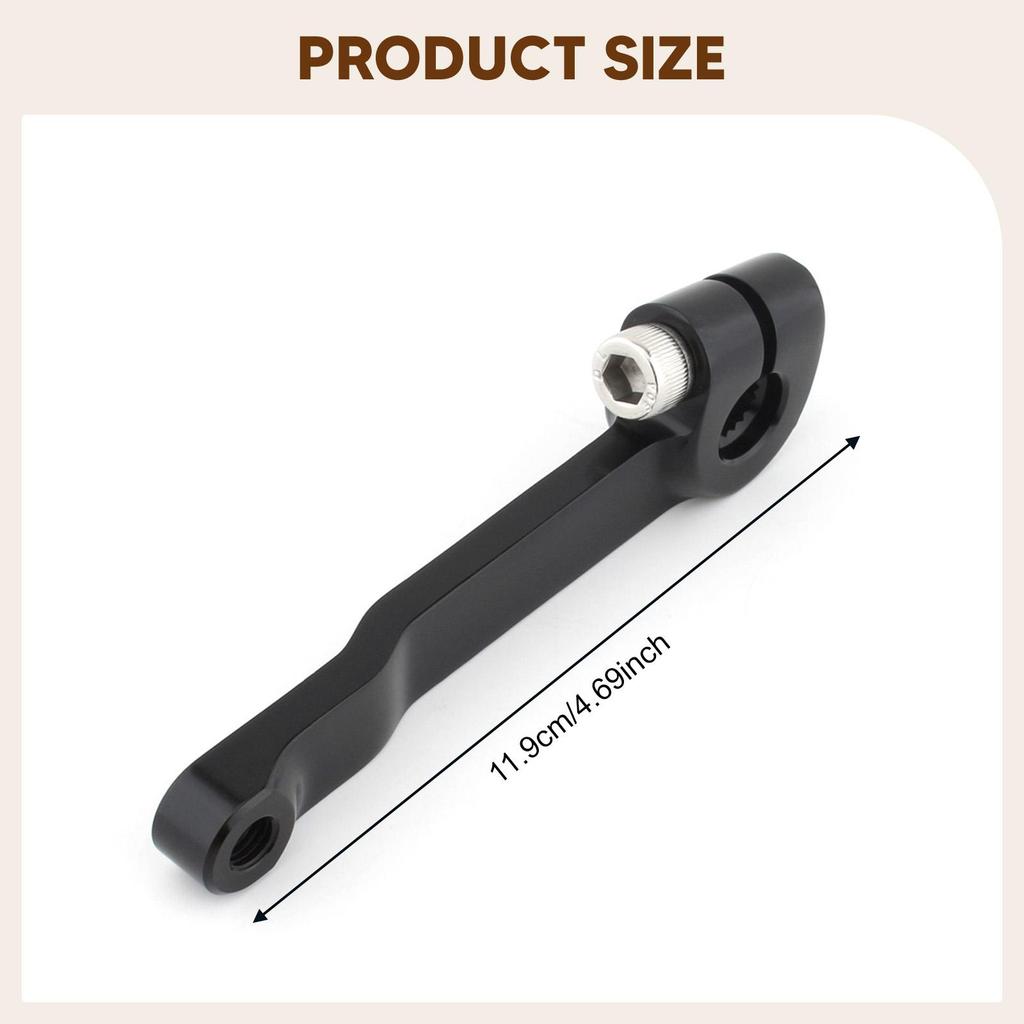 Motorcycle Shifter Lever Aluminum Alloy Replacement Shift Rod Direct Install Part for Harley Davidson Dyna 1997-2017