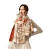 Winter imitation cashmere scarf women's new versatile fashion jacquard scarf new cold-proof warm velvet shawl