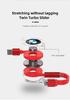 MQRE3 80% New Car Interior Phone Data Cable 3 In 1 Retractable Charging Wire For BMW G30 G32 G01 G02 G05 G06 G07 G26 G23 G22 F40 F20