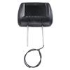 1pc Car 7inch Backrest Multimedia Player MP5 Display Universal Automobile Head Pillow 800*RGB*480 Pixels LED Digital Panel