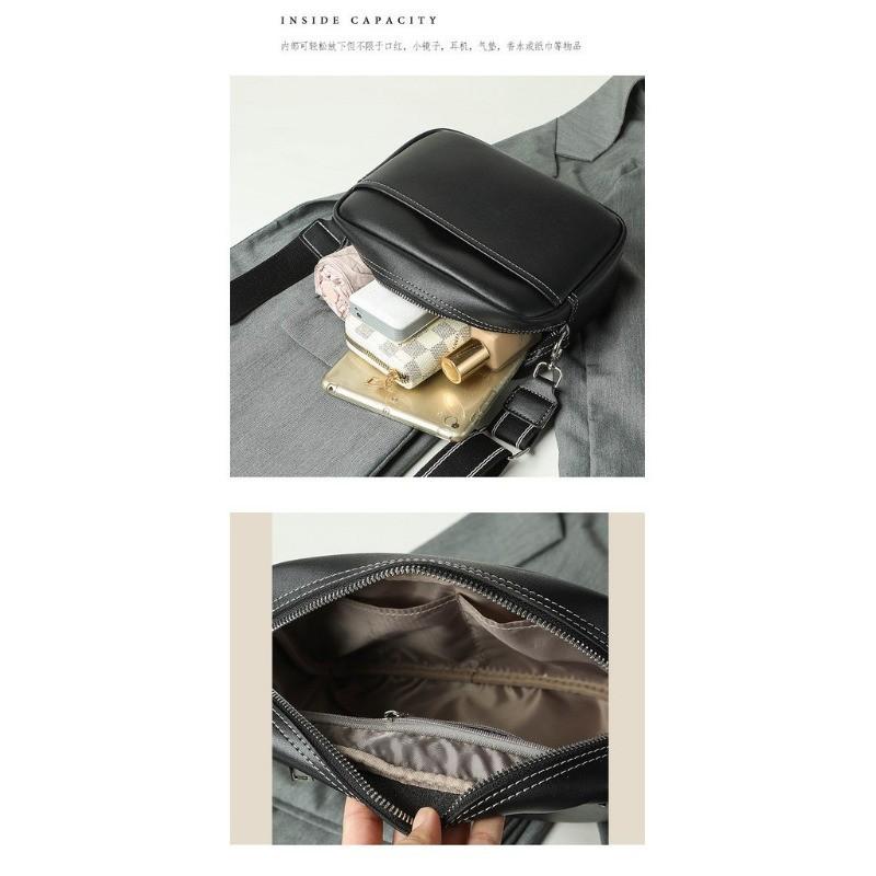 IELGY Women's Camera Bag, Large Capacity Crossbody Shoulder Small Square Bag