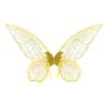 Fantasy Colorful Butterfly Fairy Wings Organza Sparkle Cosplay Wings Handmade Elf Wings Costume for Adult Kid