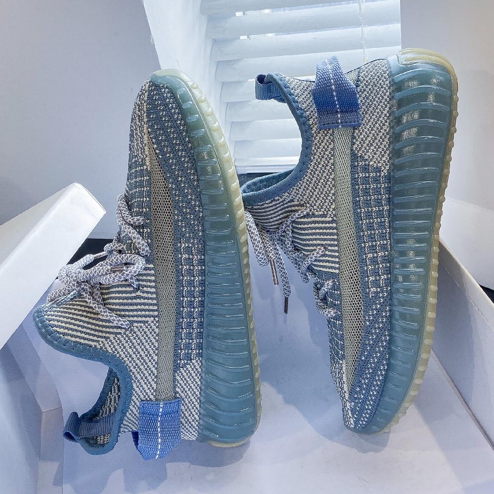 2026 Korean Style Breathable Slip-On Running Shoes for Students - Trendy & Casual 39