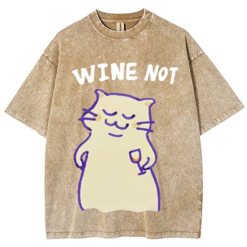 

Милая мультяшная футболка с принтом кошки, женская, выстиранная, в стиле ретро, свободного кроя, с коротким рукавом, повседневная, модная, базовая 3XL