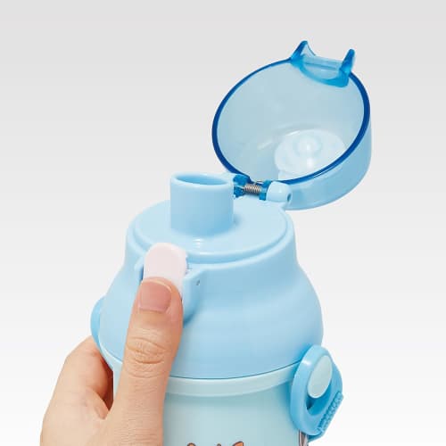 Skater vannflaske 480 ml antibakteriell plast for barn Barnevennlig lett Pokemon Joyful laget i Japan PSB5SANAG-A