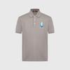 [Simple Printed Letter Logo] Spring/Summer Classic Versatile Comfortable Short Sleeve Men's Polo Shirt