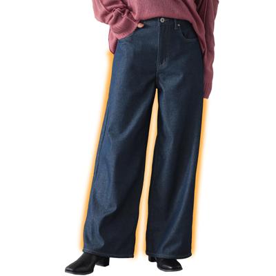 Oshare Walker ג'ינס בגדי ג'ינס רפויים לג'ינס רפוי 14bm0kk n'OrLABEL מכנסיים מרופדים קטיפה, רחבים לנשים, חמים, ללבישה בקור, צמודים, מכנסיים,