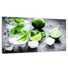 Glas-Kochfeld-Schutzplatte 90x52 Limette