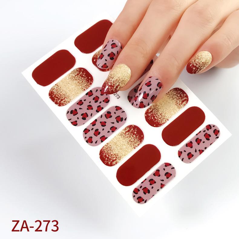 Nail Art Stickers Small Fresh Nail Art Stickers Leopard Print Nail Stickers Nail Stickers