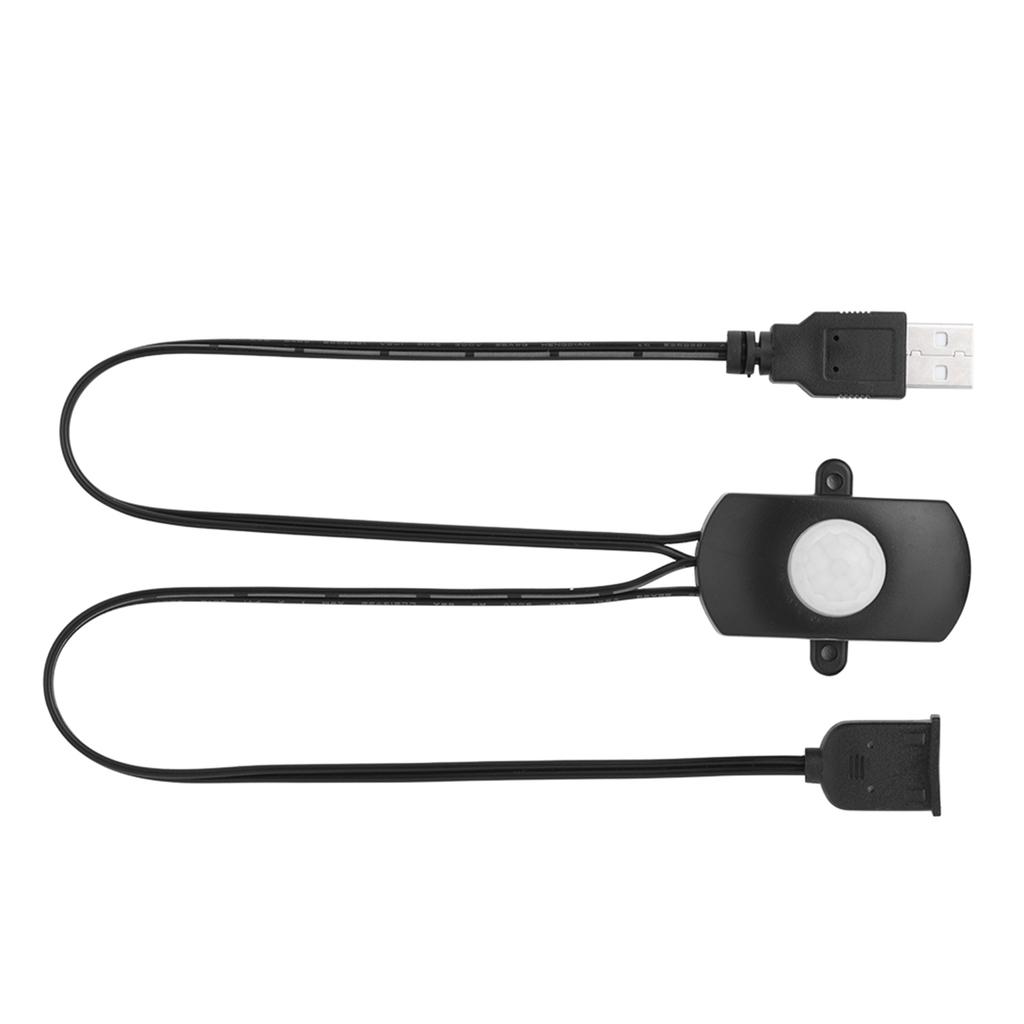 2A DC 5‑24V Mini PIR Infrarot Bewegungsmelder Detektor Automatischer Schalter LED Streifen USB Schnittstelle