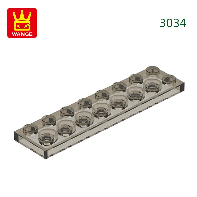 Non-Toxic 44Pcs/Lot 3034 2X8 Foundation Board Building Blocks Moc Basic Components Part Compatible With Bricks Children Toy Gift Box