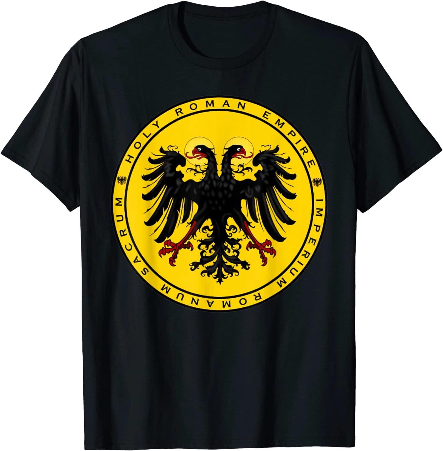 NEW LIMITED Coats Of Arms Of The Holy Roman Empire Double-Headed Eagle T-Shirt L