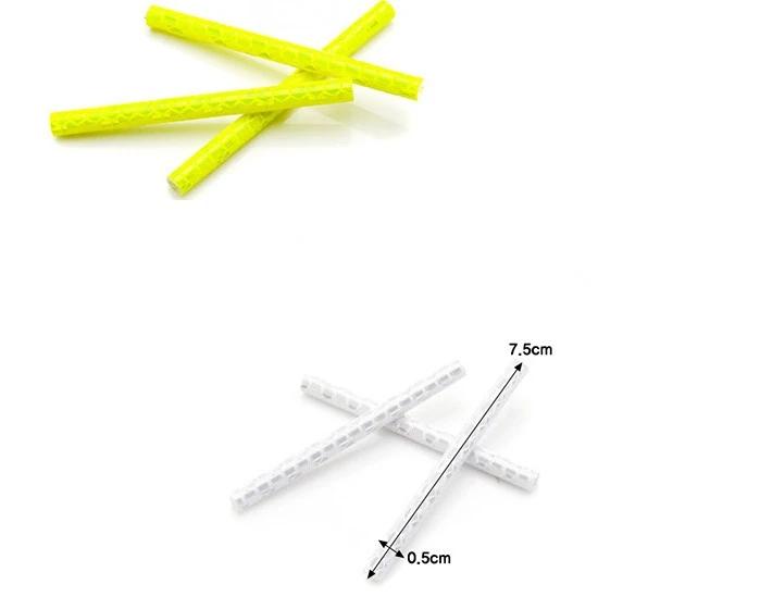 12PCS/Bag Bicycle Wheel Spokes Reflective Sticker Tube Strip Warning Light DIY 7.5cm MTB Cycling Reflector Reflective Safety Kit