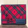 Used Plaid Lap Blanket/Scarf