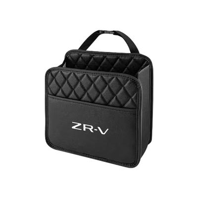 ZR-V Car Storage Bag, Premium Leather, Multi-Storage Pouch, Stylish Design, Durable, Stain Resistant, Easy