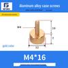 Knurled Aluminum Alloy Hand-Tightening Knob - M3M4M5M6M8 Sizes.