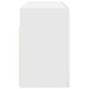 vidaXL Bad-Wandschrank Weiß 80x25x40 Cm Holzwerkstoff