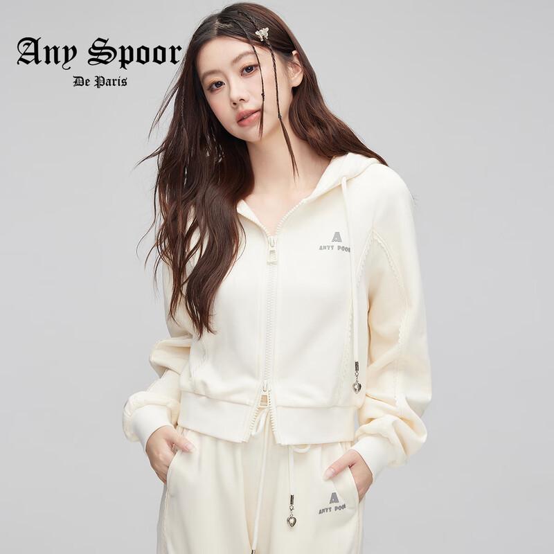 

ANY SPOOR Autumn/Winter Hooded Short Coat M