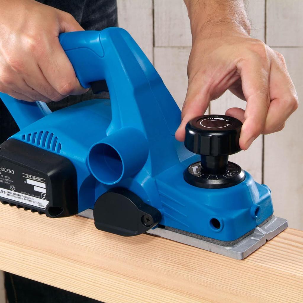 Kyocera 82mm Blade 631651A tool with depth of Maximum cutting width maximum cutting depth 1mm (formerly Ryobi) ML-83S Planer, Width, [Easy-to-use