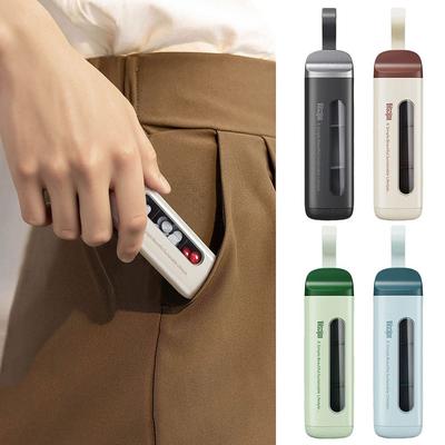 Geschenke 3-Fächer Täglicher Pillenorganisator Tragbare Mini Feuchtigkeitsdichte Pillendose Tasche Reise Pillenhalter Medikamentenbehälter