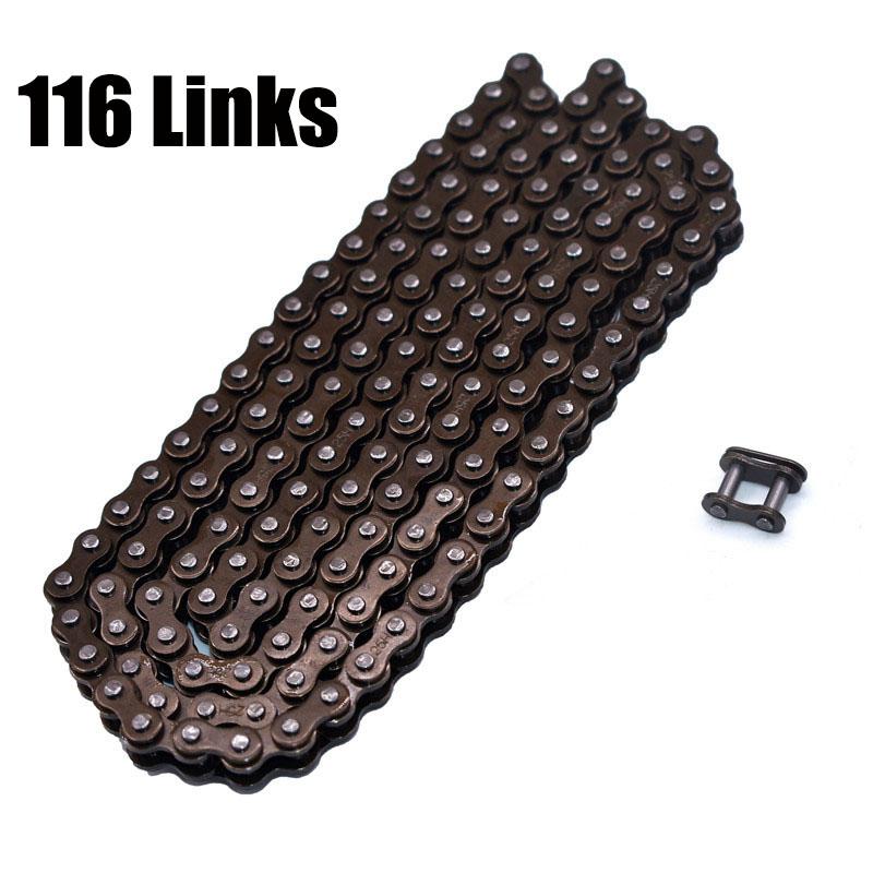 84 96 136 142 144 152 158 Link 25H Chain with Spare Master 47cc 49cc 2 Stroke Engine ATV Quad Go Kart Dirt Pocket Mini Motor