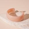 Stylish Acrylic Wide-Face Irregular Bracelet - High-End Design Niche Jewelry