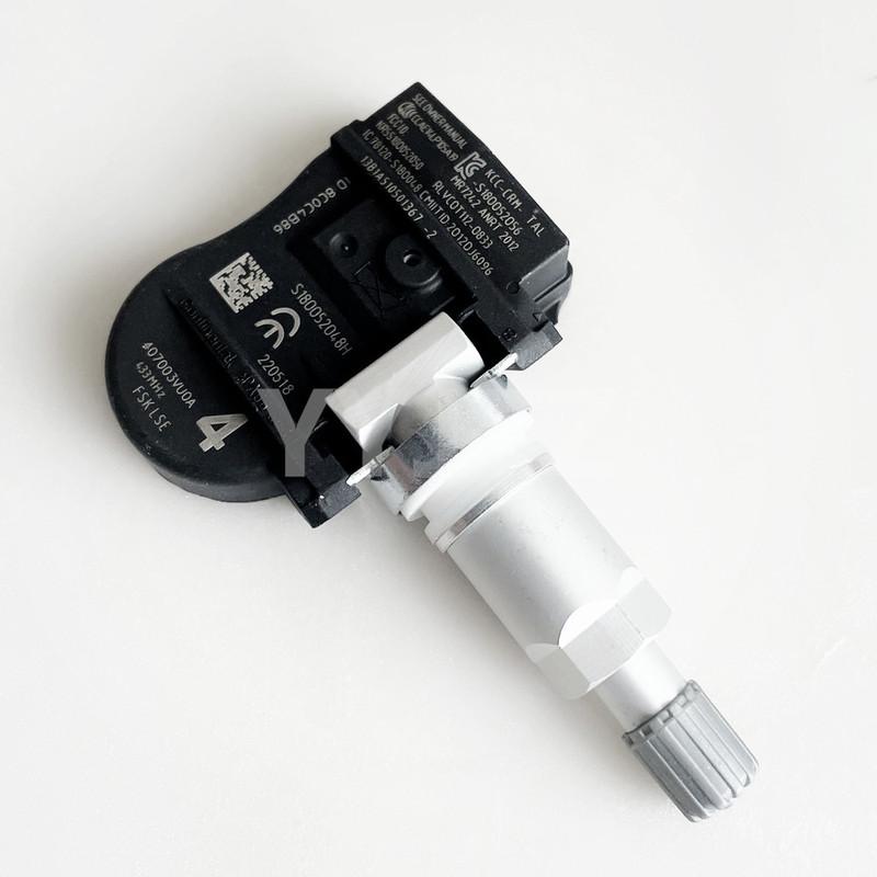 Dla 2014 2015 2016 Renault Koleos czujnik TPMS czujnik ciśnienia powietrza w oponach 407005663R 407003VU0A 407003VU0B 40700-3VU0A 40700-3VU0B