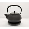 Iwachu Iron Teapot and Teapot Set, 3-Type New Arare Set, Black Finish, 0.32L, No Enamel, Suitable for Direct Heat, Nanbu Ironware, 16105