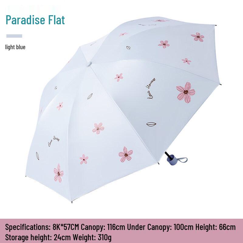 Heavenly Umbrella Black Glue UV Protection Dual-Use Umbrella