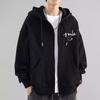 American Trendy Brand Men's Jacket Spring and Autumn 2026 New Sports Hooded Cardigan Sweater Boys Clothes Jacket