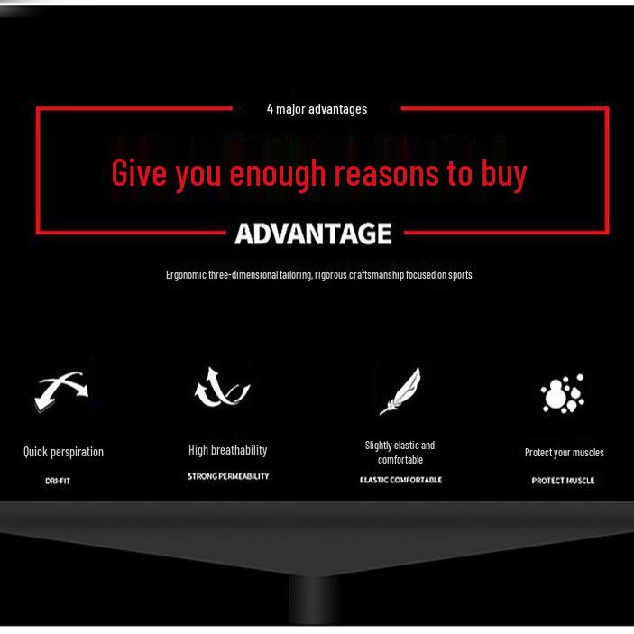 Men's Seven-Point Basketball Compression Tights - Quick-Drying Bodybuilding Pants 2025