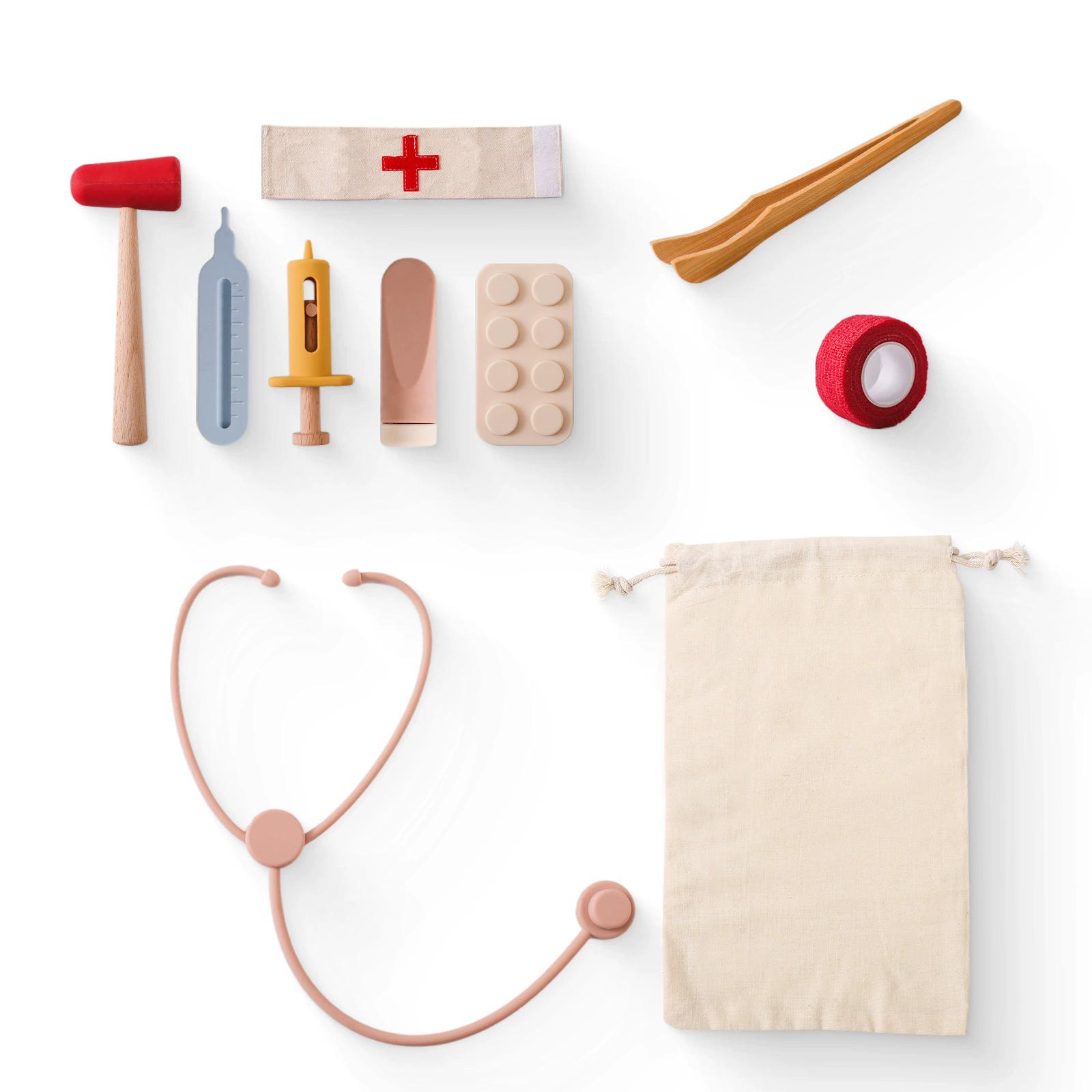 Children s Pretend Play Siliconemedical Kit