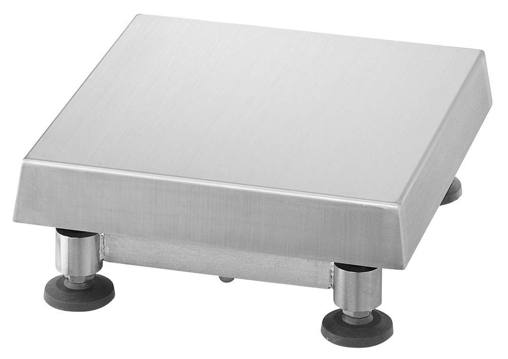 Dustproof and Waterproof Weighing Platform 15 Pan 250 X 250 Cable A&D SB-15K13SW (Capacity Kg, Dimensions (W) (D) Mm, Length 1.5 M)