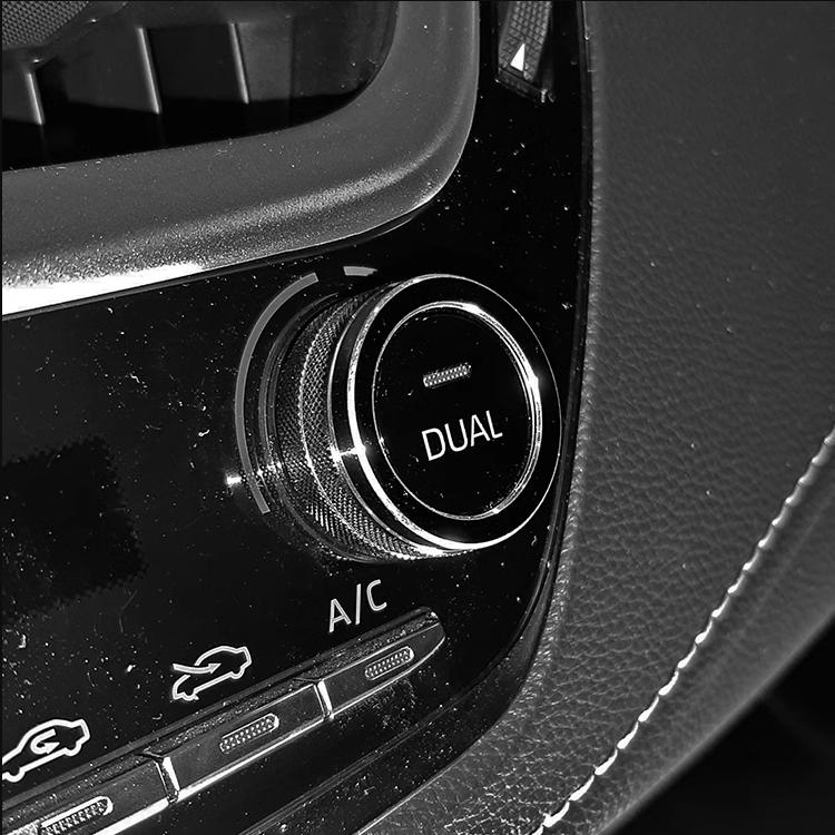 Console Air-Condition Adjust knob Black Trim Cover For Toyota Corolla -2024