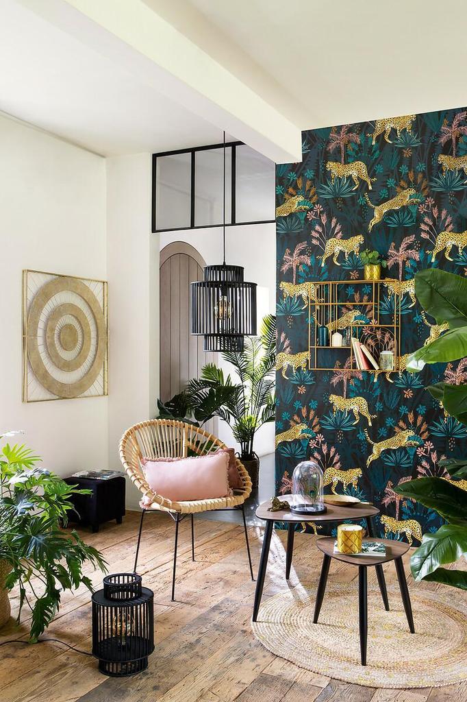 Set of 2 Tables Mileo S Walnut