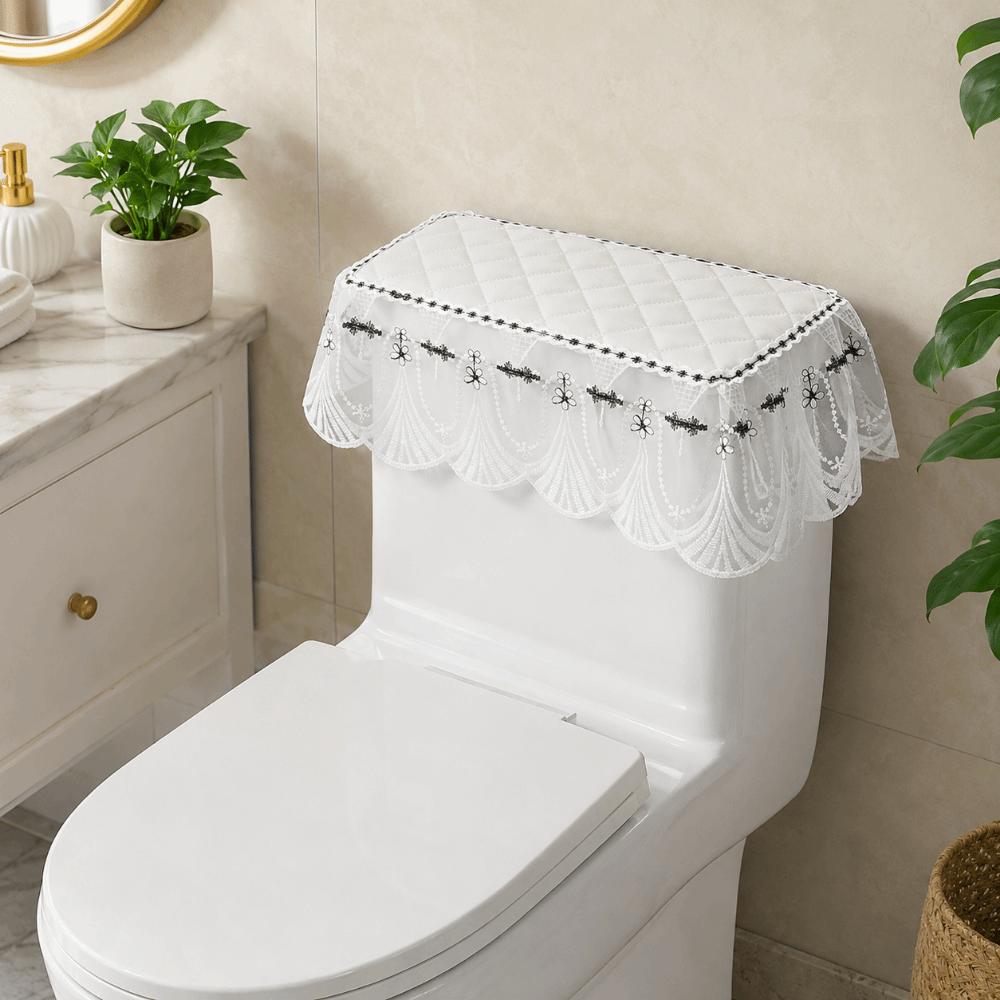 Court Style Toilet Water Tank Cover Vintage Toilet Closestool Cover Toilet Cover Home