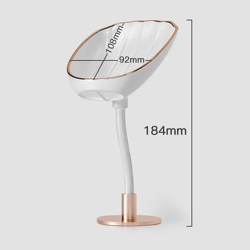 

Коробка для мыла Настенный неперфорированный настенный светильник Роскошная полка для мыла Тип лотка Держатель для мыла Коробка для хранения Принадлежности для ванной комнаты белый