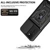 For Motorola Moto G22 Case Car Magnetic Ring Armor Shockproof Case For Moto G22 G 22 4G Stand Push Pull Camera Protect Cover