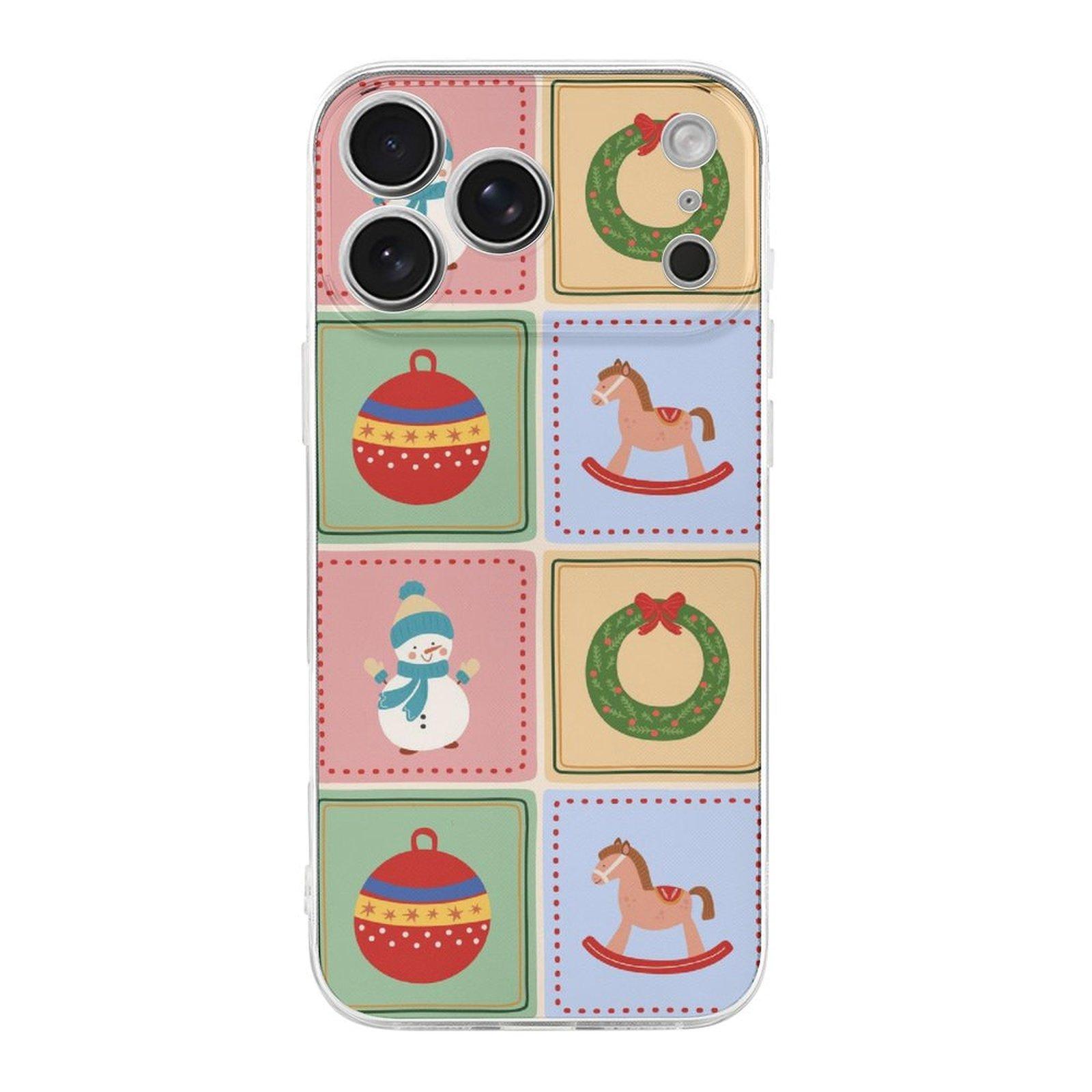 

1 Pack For Iphone 17/17Air/17Pro/17ProMax TPU Shock Absorbing Shell With Smooth Grip Surface And Slim Protective Profile IPHONE-17ProMax белый