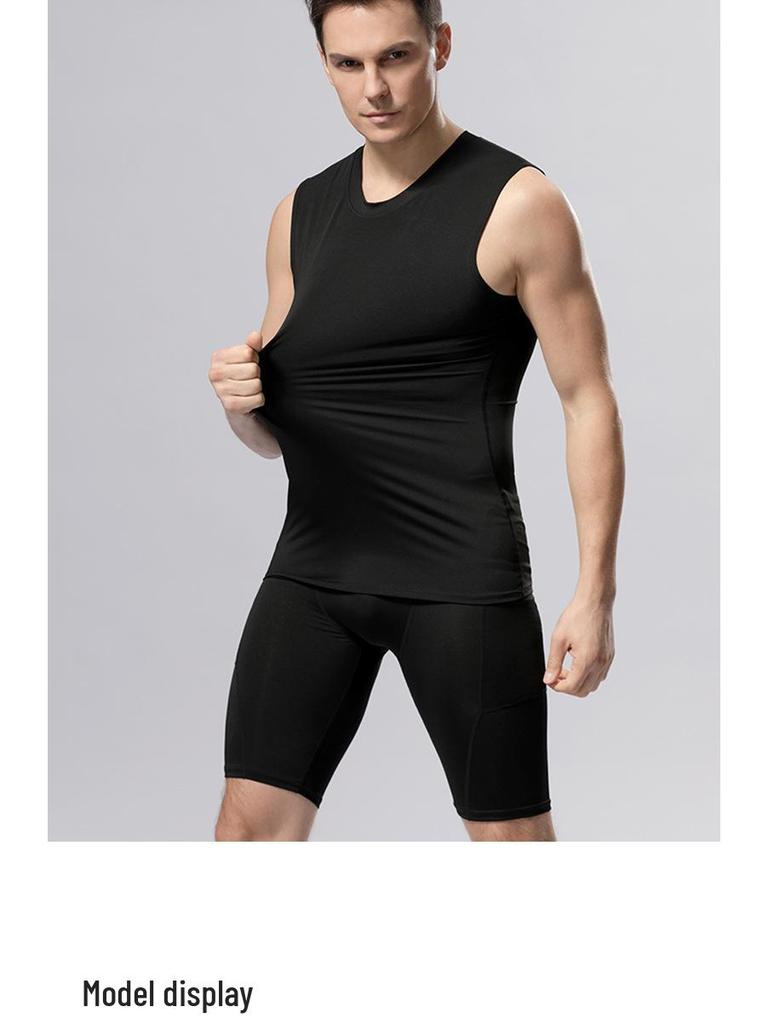 Men's Quick-Dry Basketball Vest - Trendy, Sleeveless & Sweat-Absorbing Sportswear