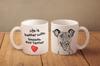 Fox Terrier Smooth - cup with a dog, cup with a photo, personalized gift from the Art-Dog brand