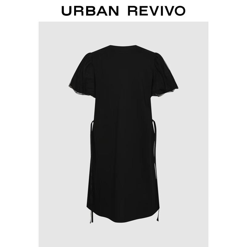 UR Women's Casual Puff Sleeve Mini Dress