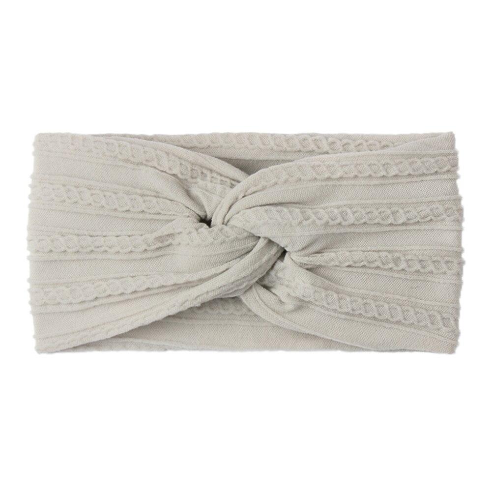 Baby Kids Girls Bow Headband Hair-Accessories Knot Elastic Toddler Rabbit Bow Ear Hairband Headband Knot Head Wraps