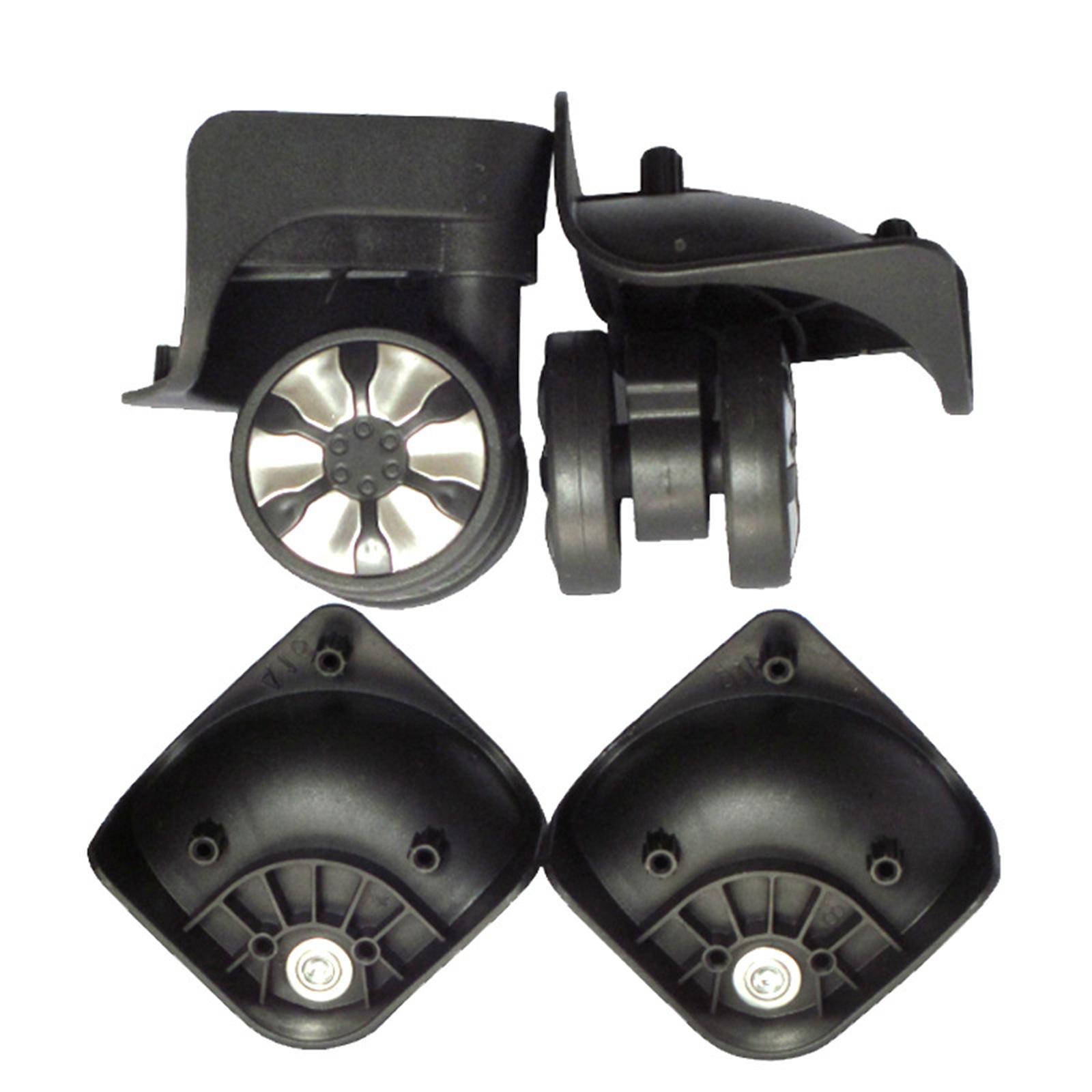 

1 пара запасных частей для дорожного чемодана A78, универсальные поворотные на 360 градусов колеса, аксессуары для ремонта, тележка, колесо