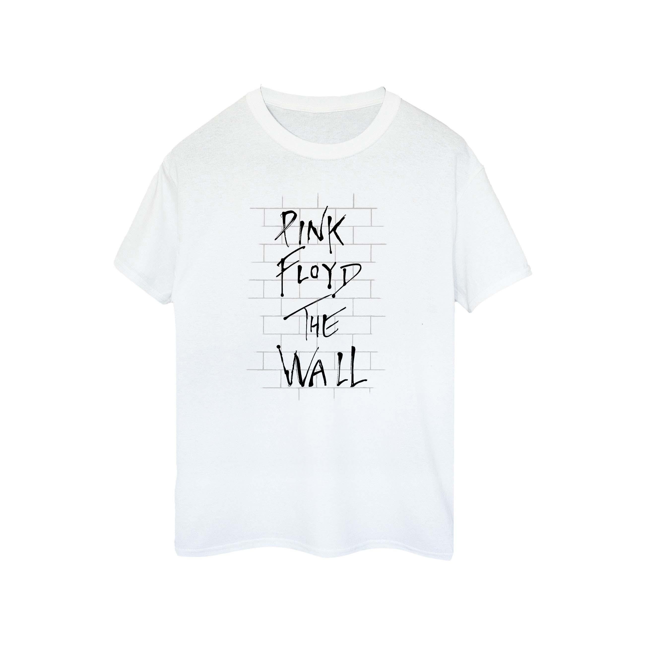 Pink Floyd heren The Wall katoenen T-shirt 3XL wit