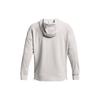 Under Armour Solid Fleece Hooded Training Sweatshirt Men Sweatshirt White 1373878-114