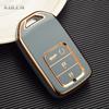 Tpu Car Key Case Cover Shell Fob For Honda Crv Cr-V Fit Civic Accord Hr-V Hrv City Odyssey Xr-V Remote Key Protector Holder Bag