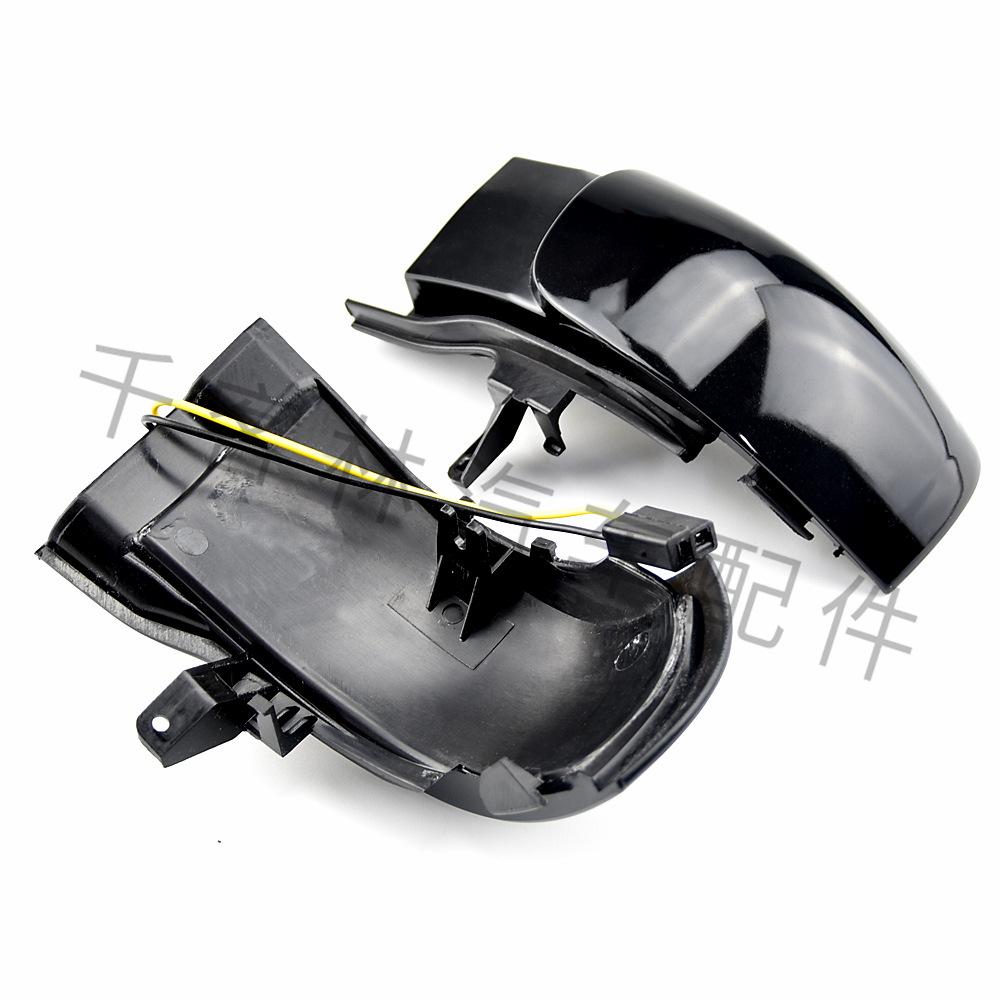 For Volkswagen Old Touran 1T1 1T2 03-09 Models: LED Amber Sequential Turn Signal Rearview Mirror.