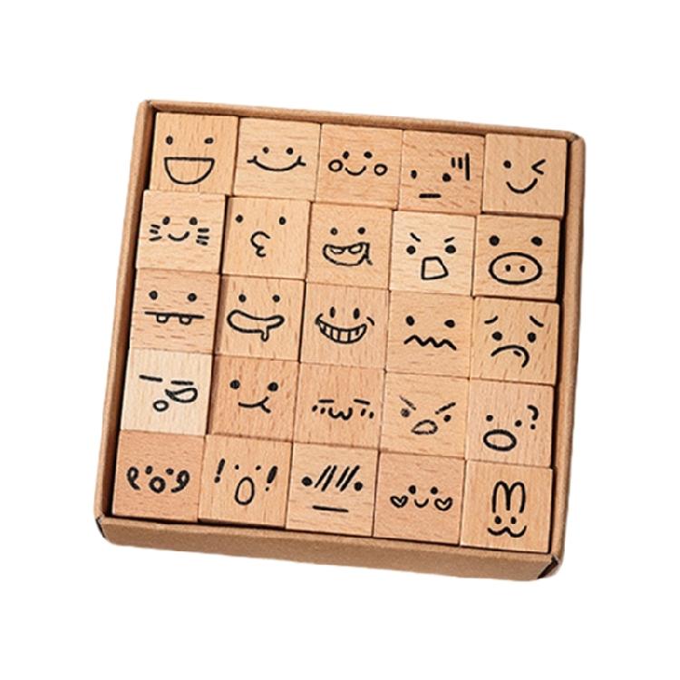 Flower Butterfly Themed Stamp Wood Decorative Stmap for Card Making Scrapbooking Photo Album Journaling Craft Project