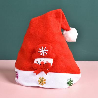 Ornament Xmas Caps For Adult Children Party Supplies Christmas Hat Santa Claus Hat Christmas Ornaments Christmas Decorations